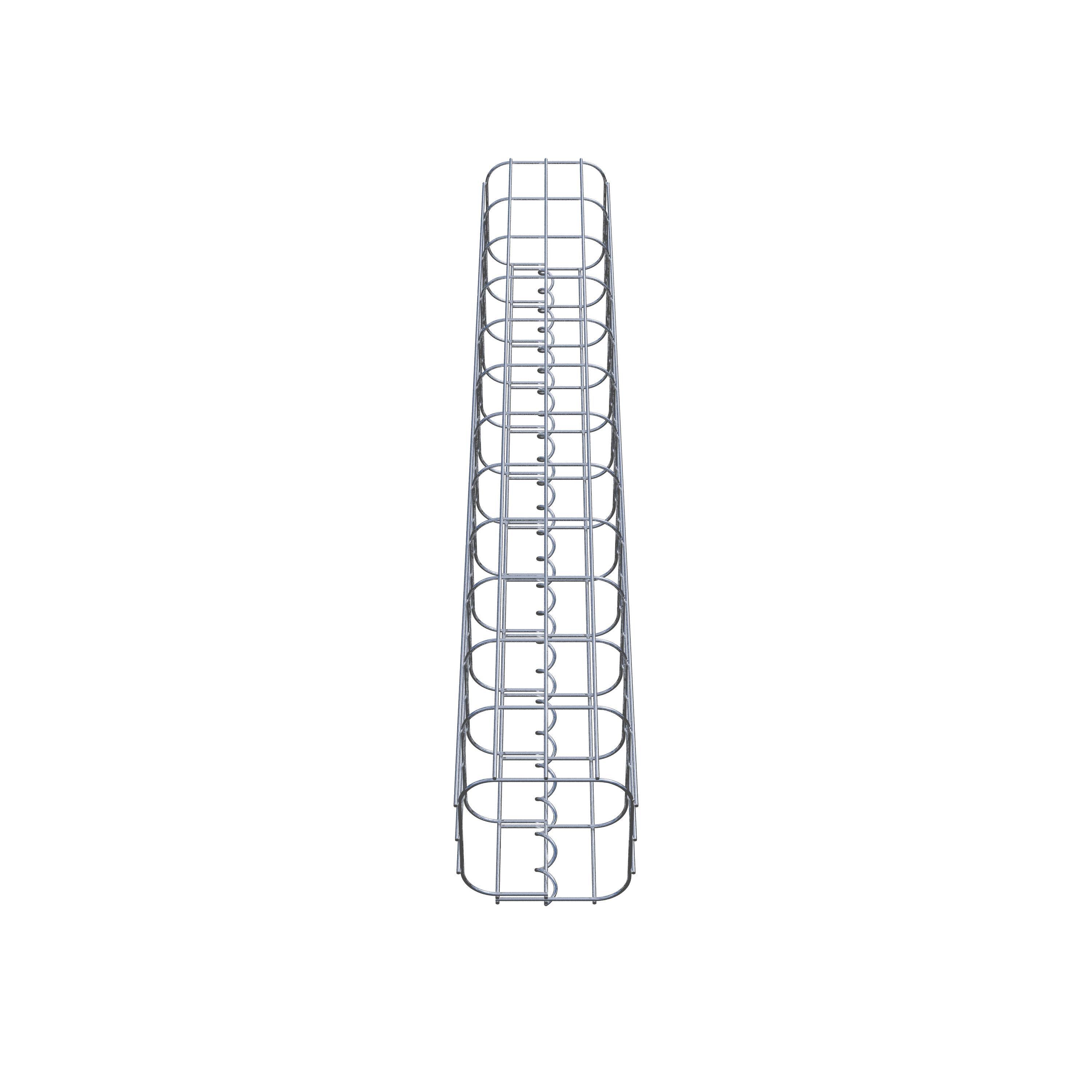 Gabionensäule 17 x 17 cm, MW 5 x 10 cm eckig