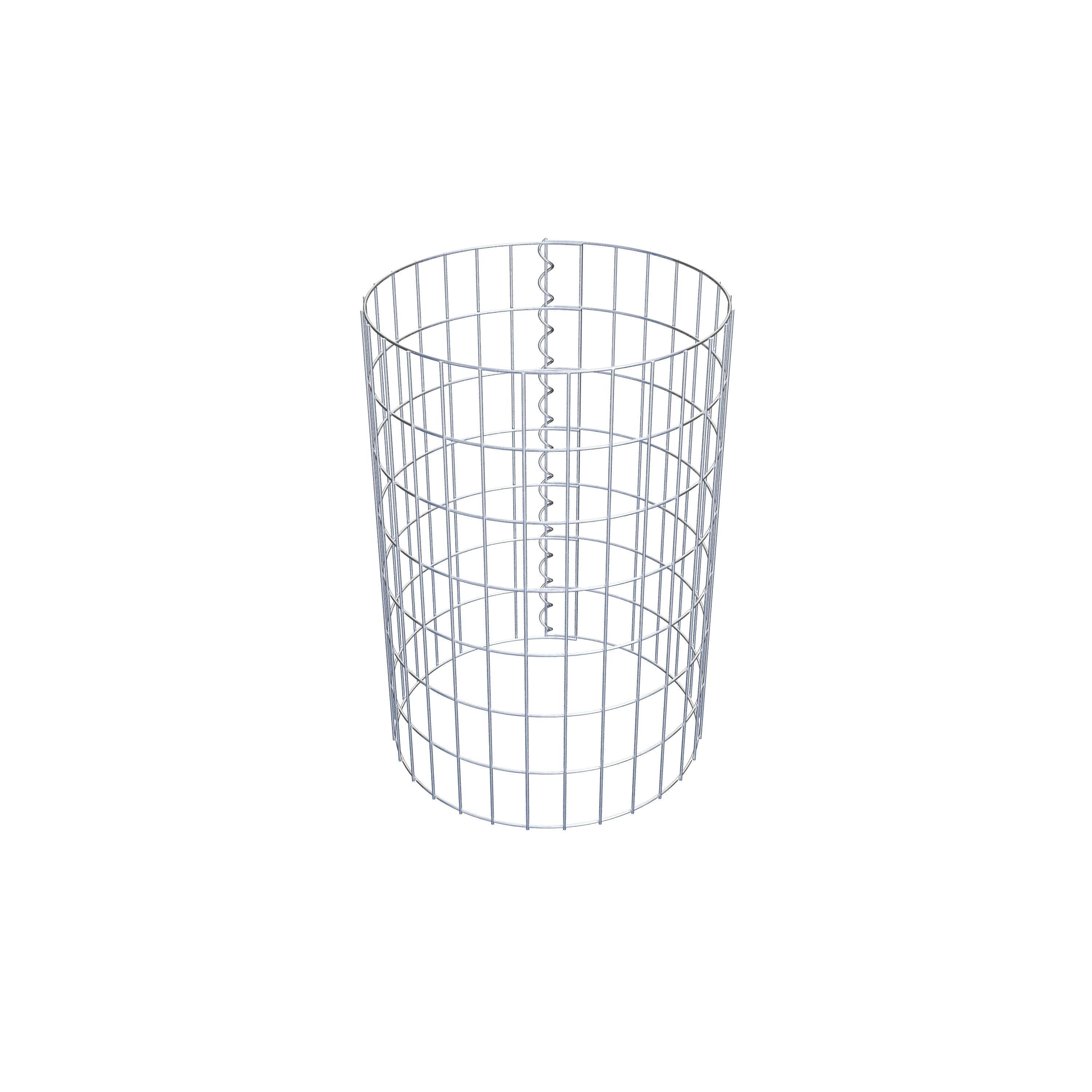 Gabionensäule Durchmesser 47 cm, MW 5 x 10 cm rund