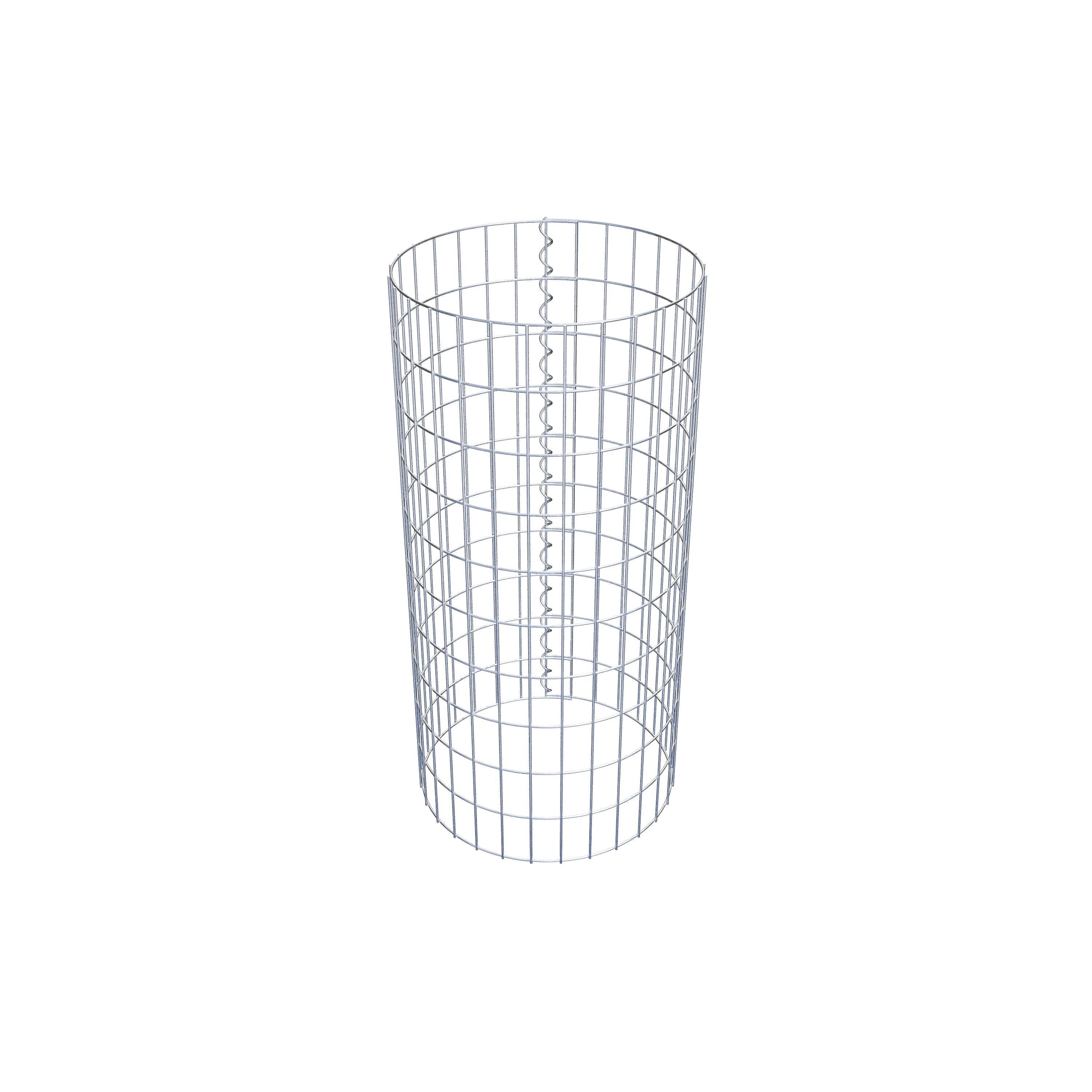 Gabionensäule Durchmesser 47 cm, MW 5 x 10 cm rund