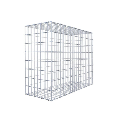 Gabion 100 cm x 80 cm x 40 cm (L x H x D), mesh size 5 cm x 10 cm, C-ring