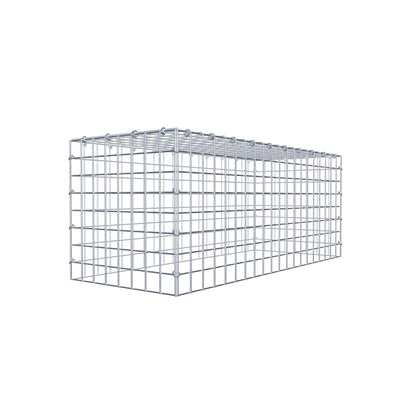 Mounted gabion type 3 100 cm x 40 cm x 40 cm (L x H x D), mesh size 5 cm x 5 cm, C-ring