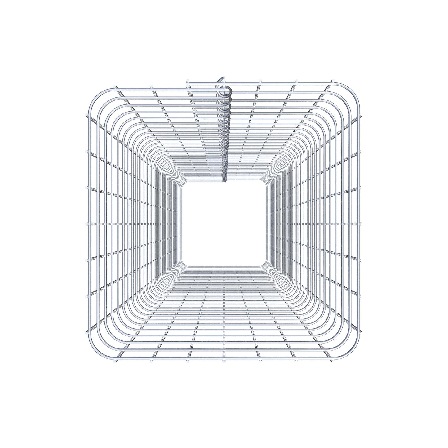 Columna de gaviones 37 x 37 cm MW 5 x 5 cm cuadrado