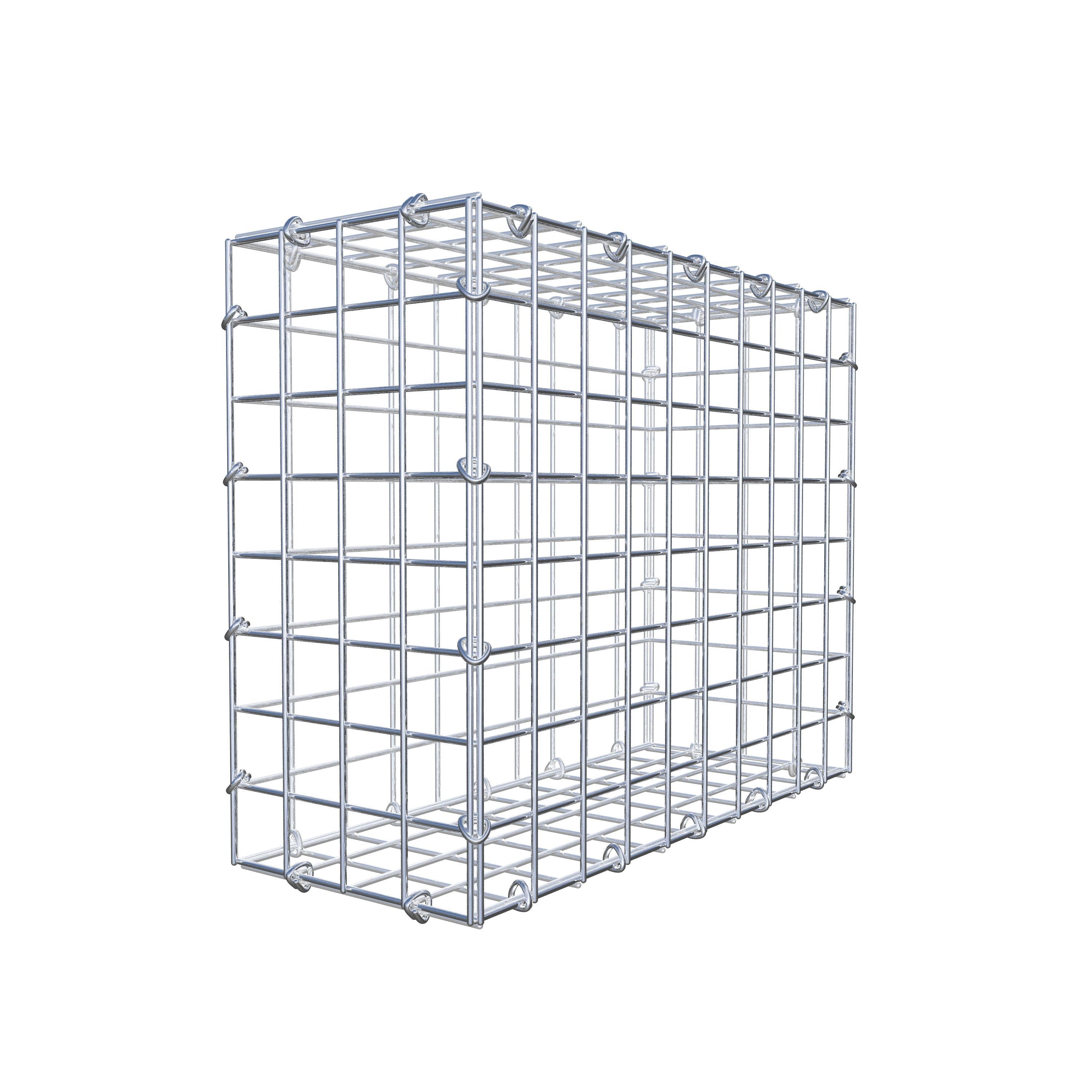 Gabion 50 cm x 40 cm x 20 cm (L x H x D), mesh size 5 cm x 5 cm, C-ring