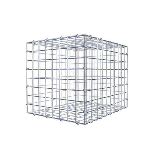 Gabion 50 cm x 40 cm x 40 cm (L x H x D), maskestørrelse 5 cm x 5 cm, C-ring