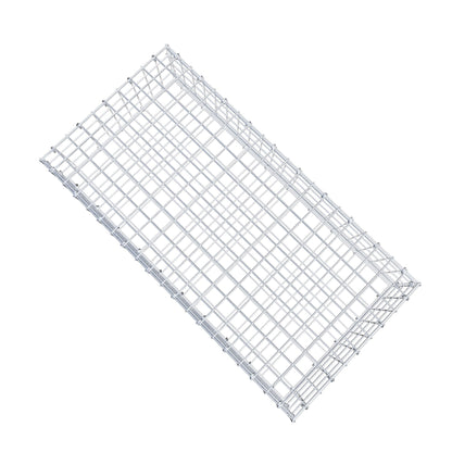 Gabione 100 cm x 20 cm x 50 cm (L x H x T), Maschenweite 5 cm x 5 cm, C-Ring