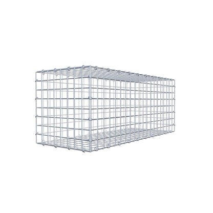 Gabion 100 cm x 40 cm x 40 cm (L x H x P), mailles 5 cm x 5 cm, anneau en C