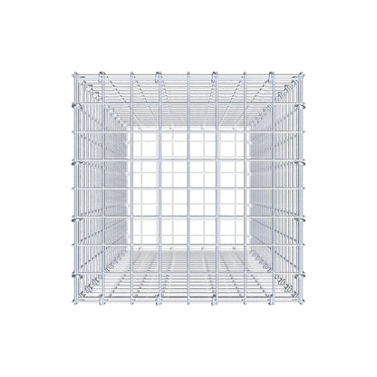 Gabion 100 cm x 40 cm x 40 cm (L x H x P), mailles 5 cm x 5 cm, anneau en C