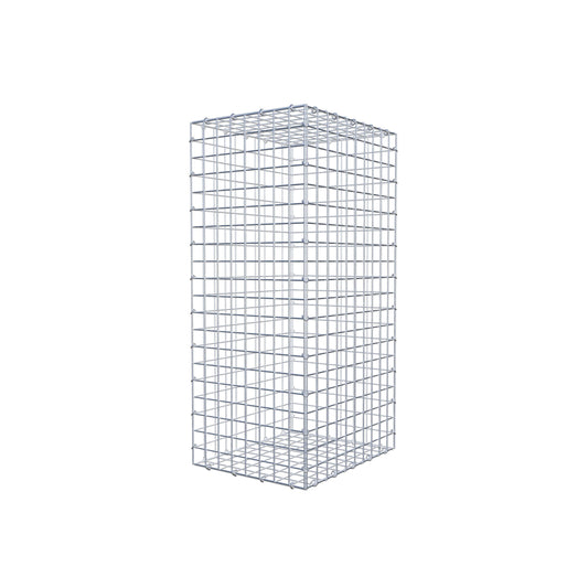Gabion 100 cm x 50 cm x 40 cm (L x H x D), maskestørrelse 5 cm x 5 cm, C-ring