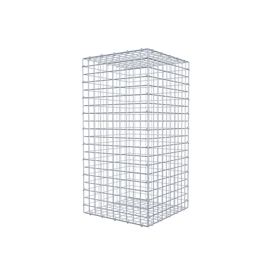 Gabion 100 cm x 50 cm x 50 cm (L x H x D), maskestørrelse 5 cm x 5 cm, C-ring