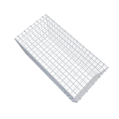 Gabion 100 cm x 50 cm x 50 cm (L x H x P), mailles 5 cm x 5 cm, anneau en C