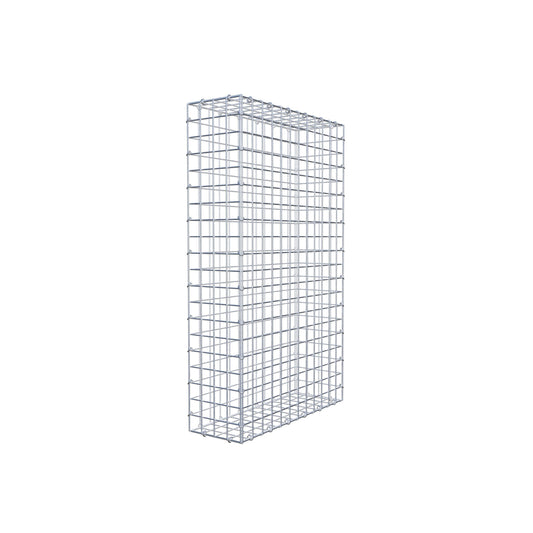 Gabion 100 cm x 60 cm x 20 cm (L x H x D), maskestørrelse 5 cm x 5 cm, C-ring