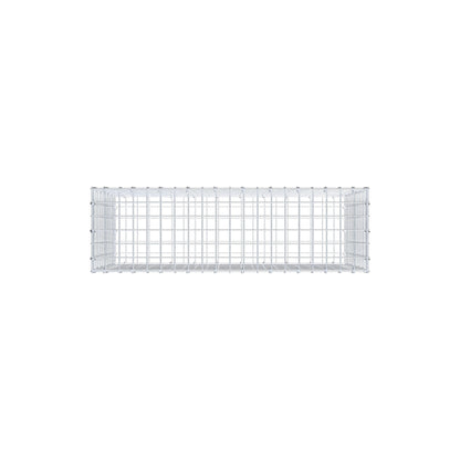 Gabion 100 cm x 60 cm x 30 cm (L x H x P), mailles 5 cm x 5 cm, anneau en C