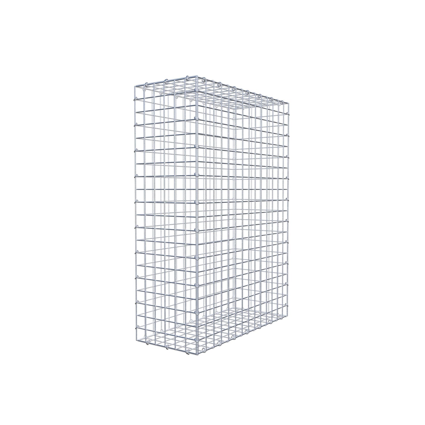 Gabion 100 cm x 70 cm x 30 cm (L x H x D), maskstorlek 5 cm x 5 cm, C-ring