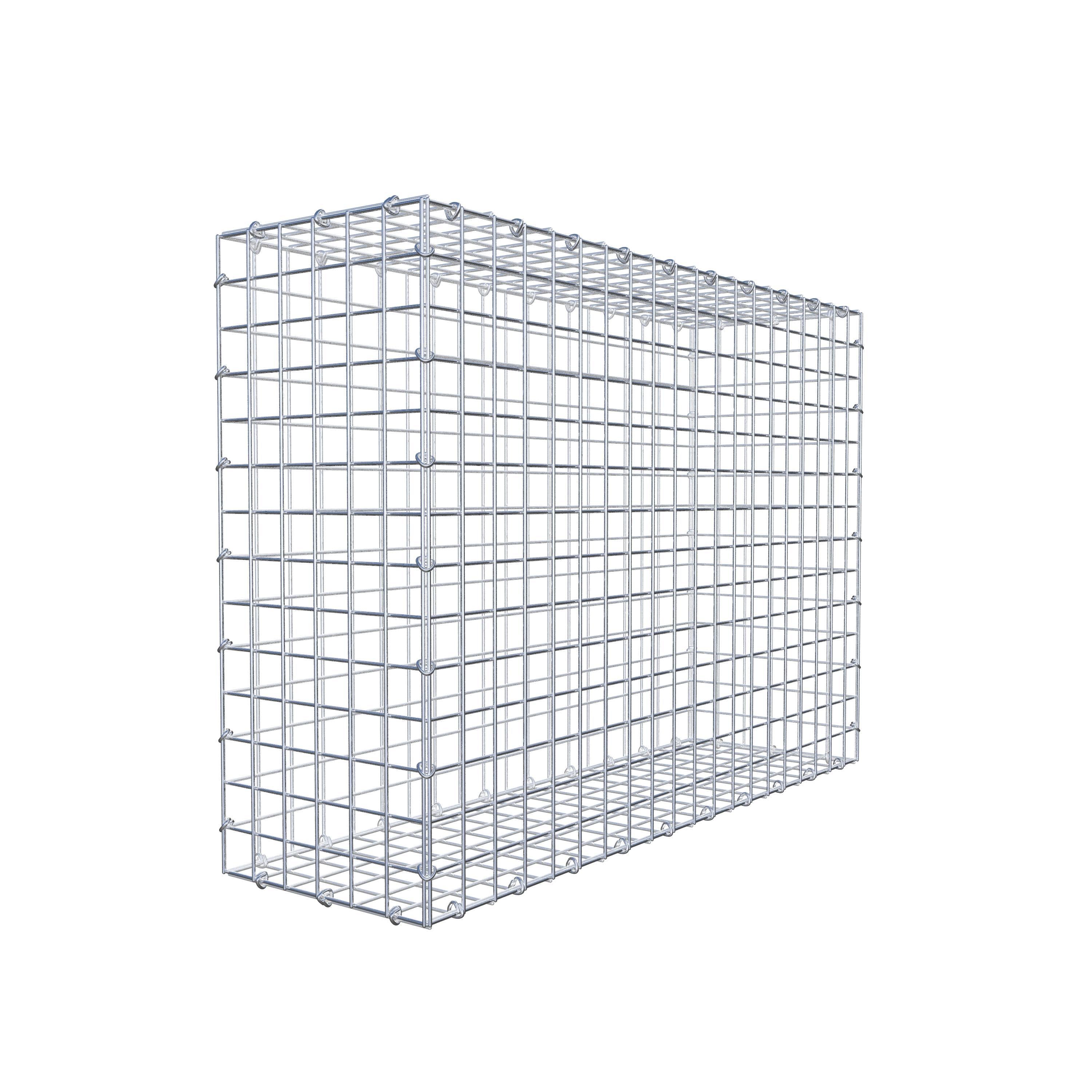 Gabion 100 cm x 70 cm x 30 cm (L x H x D), mesh size 5 cm x 5 cm, C-ring