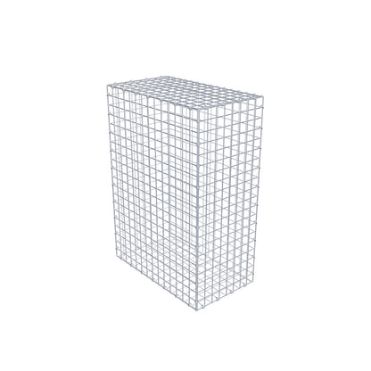 Gabion 100 cm x 70 cm x 40 cm (L x H x P), mailles 5 cm x 5 cm, anneau en C