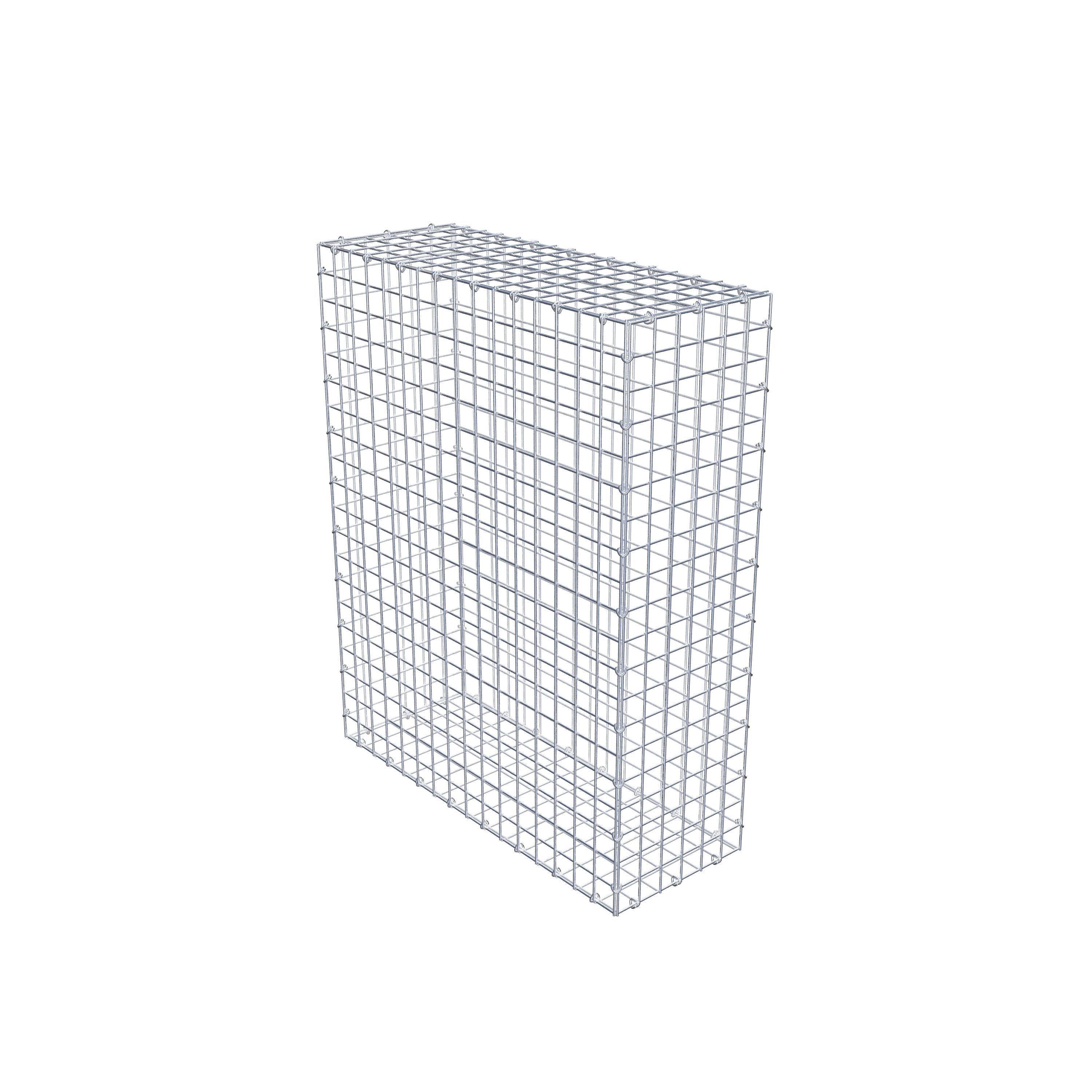 Gabion 100 cm x 80 cm x 30 cm (L x H x D), mesh size 5 cm x 5 cm, C-ring