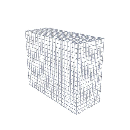 Gabion 100 cm x 80 cm x 40 cm (L x H x P), mailles 5 cm x 5 cm, anneau en C