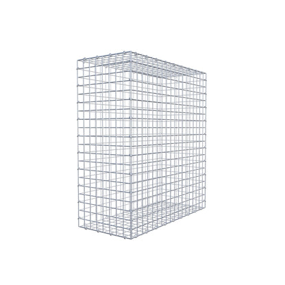 Gabion 100 cm x 90 cm x 40 cm (L x H x P), mailles 5 cm x 5 cm, anneau en C