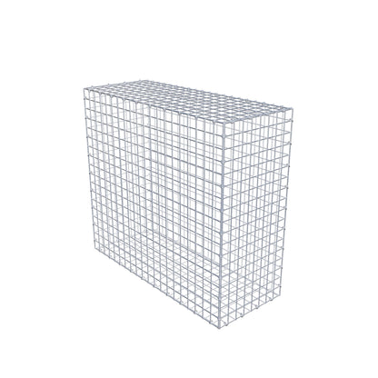 Gabion 100 cm x 90 cm x 40 cm (L x H x P), mailles 5 cm x 5 cm, anneau en C