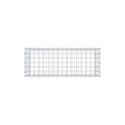 Gabion 80 cm x 40 cm x 30 cm (L x H x D), mesh size 5 cm x 10 cm, C-ring