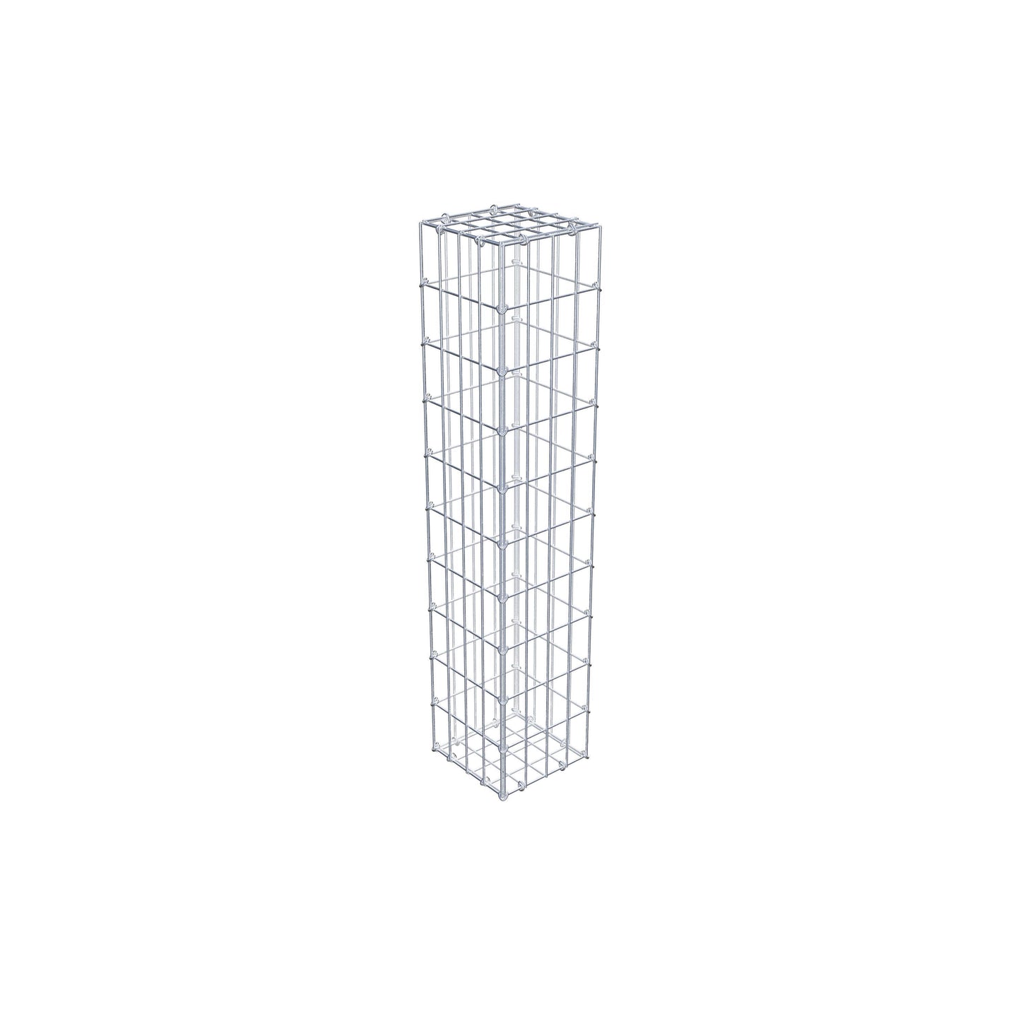 Gabion 100 cm x 20 cm x 20 cm (L x H x D), mesh size 5 cm x 10 cm, C-ring