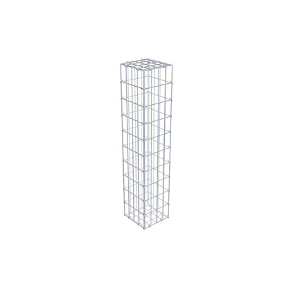 Gabion 100 cm x 20 cm x 20 cm (L x H x D), mesh size 5 cm x 10 cm, C-ring