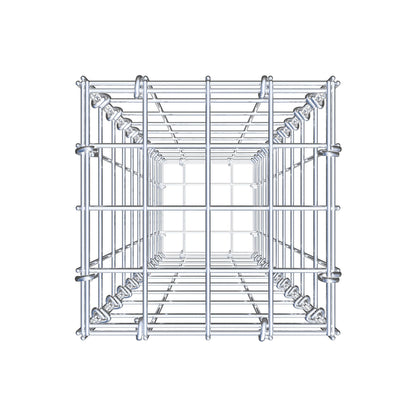 Gabion 100 cm x 20 cm x 20 cm (L x H x D), mesh size 5 cm x 10 cm, C-ring