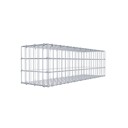 Gabion 100 cm x 30 cm x 30 cm (L x H x D), maskstorlek 5 cm x 10 cm, C-ring