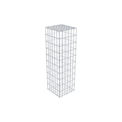 Gabion 100 cm x 30 cm x 30 cm (L x H x D), maskstorlek 5 cm x 10 cm, C-ring