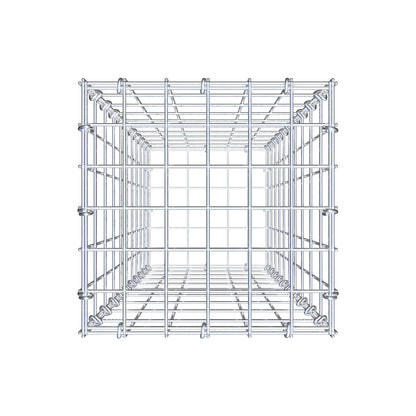 Gabion 100 cm x 30 cm x 30 cm (L x H x D), maskstorlek 5 cm x 10 cm, C-ring
