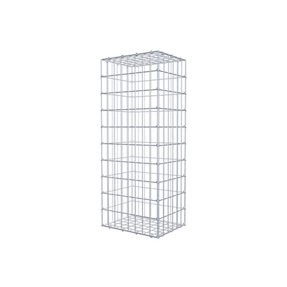 Gabion 100 cm x 30 cm x 40 cm (L x H x P), mailles 5 cm x 10 cm, anneau en C