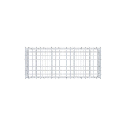 Gabion 100 cm x 30 cm x 40 cm (L x H x P), mailles 5 cm x 10 cm, anneau en C