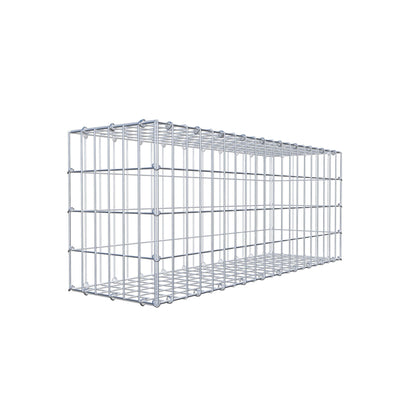 Gabion 100 cm x 40 cm x 30 cm (L x H x D), maskstorlek 5 cm x 10 cm, C-ring