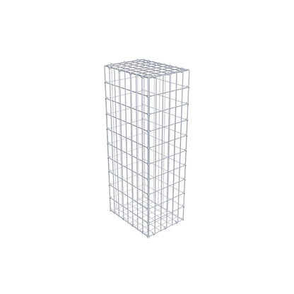 Gabion 100 cm x 40 cm x 30 cm (L x H x D), maskstorlek 5 cm x 10 cm, C-ring