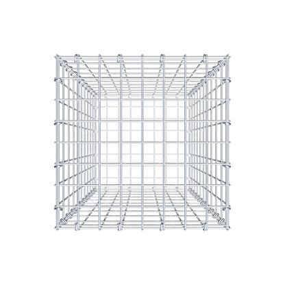 Gabion 100 cm x 40 cm x 40 cm (L x H x D), maskstorlek 5 cm x 10 cm, C-ring