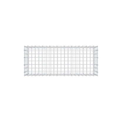 Gabion 100 cm x 40 cm x 40 cm (L x H x D), maskstorlek 5 cm x 10 cm, C-ring