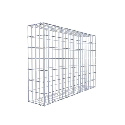 Gabion 100 cm x 70 cm x 20 cm (L x H x P), mailles 5 cm x 10 cm, anneau en C