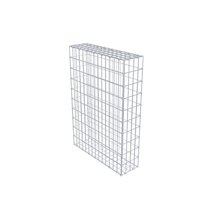 Gabion 100 cm x 70 cm x 20 cm (L x H x P), mailles 5 cm x 10 cm, anneau en C
