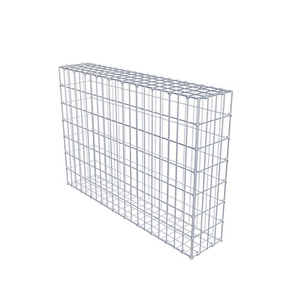 Gabion 100 cm x 70 cm x 20 cm (L x H x P), mailles 5 cm x 10 cm, anneau en C