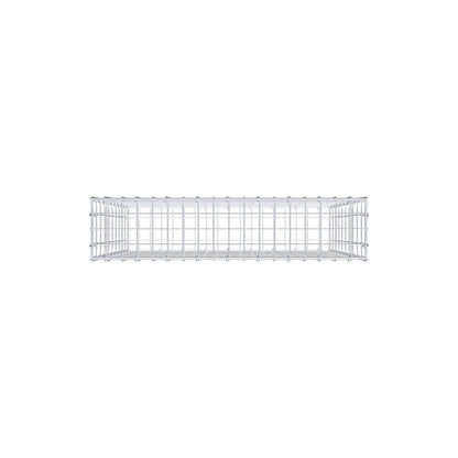Gabion 100 cm x 90 cm x 20 cm (L x H x D), mesh size 5 cm x 10 cm, C-ring