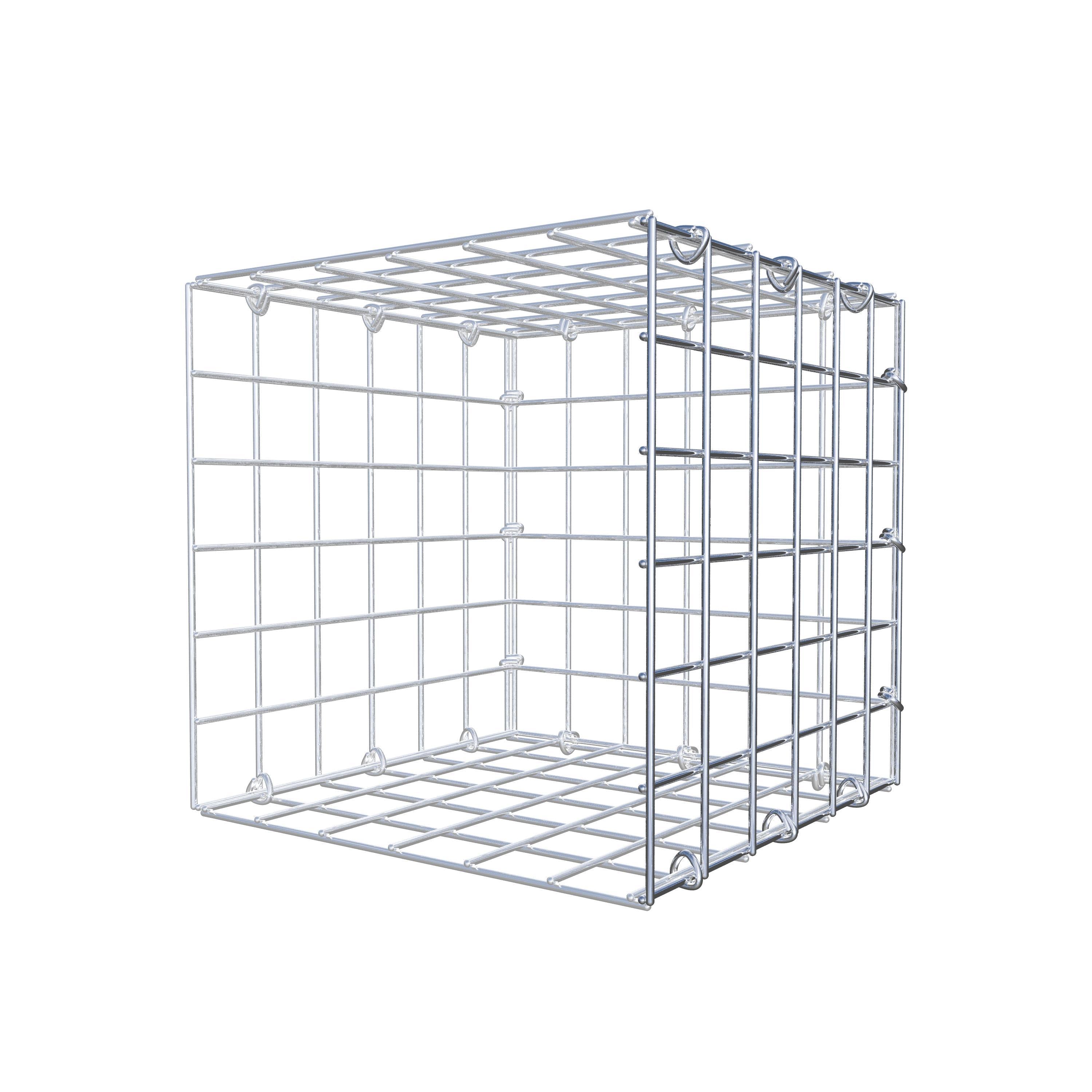Gabião Tipo 2 30 cm x 30 cm x 30 cm (C x A x P), malhagem 5 cm x 5 cm, anel C