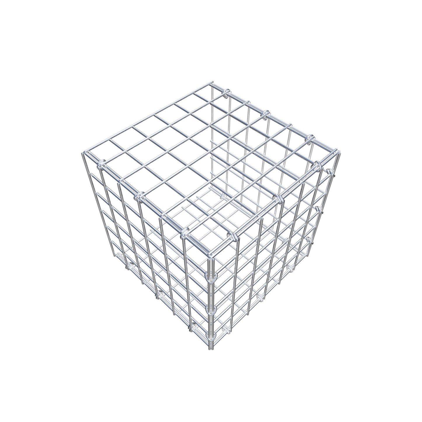 Gabião Tipo 2 30 cm x 30 cm x 30 cm (C x A x P), malhagem 5 cm x 5 cm, anel C