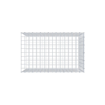 Gabião Tipo 2 80 cm x 50 cm x 50 cm (C x A x P), malhagem 5 cm x 5 cm, anel C