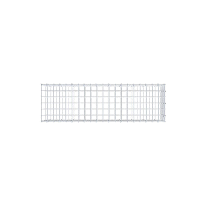 Anbaugabione Typ 2 100 cm x 20 cm x 30 cm (L x H x T), Maschenweite 5 cm x 5 cm, C-Ring