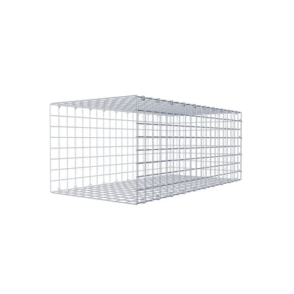 Gabião tipo 2 100 cm x 40 cm x 50 cm (C x A x P), malhagem 5 cm x 5 cm, anel C