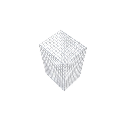 Anbaugabione Typ 2 100 cm x 60 cm x 50 cm (L x H x T), Maschenweite 5 cm x 5 cm, C-Ring