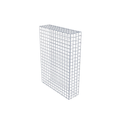 Monteret gabion type 2 100 cm x 70 cm x 20 cm (L x H x D), maskestørrelse 5 cm x 5 cm, C-ring