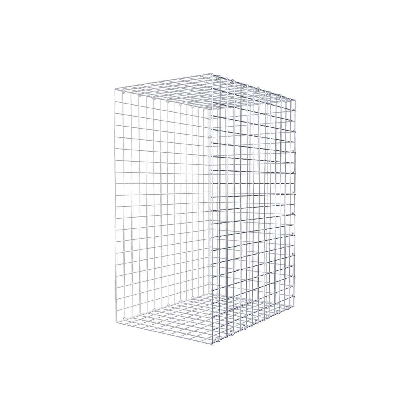 Type 2 oplegkorf 100 cm x 70 cm x 50 cm (L x H x D), maaswijdte 5 cm x 5 cm, C-ring