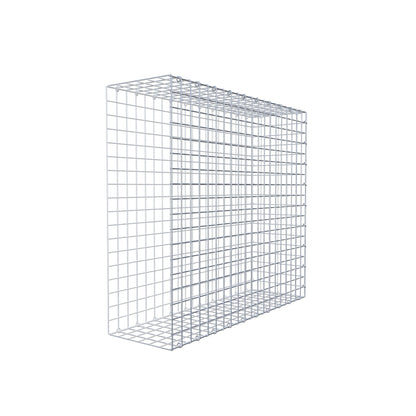 Anbaugabione Typ 2 100 cm x 90 cm x 30 cm (L x H x T), Maschenweite 5 cm x 5 cm, C-Ring