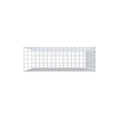 Anbaugabione Typ 2 100 cm x 90 cm x 30 cm (L x H x T), Maschenweite 5 cm x 5 cm, C-Ring